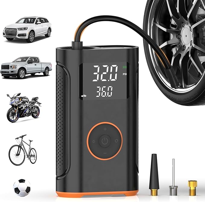 Tire Inflator Portable Air Compressor