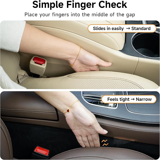 Car Seat Gap Filler Set of 2