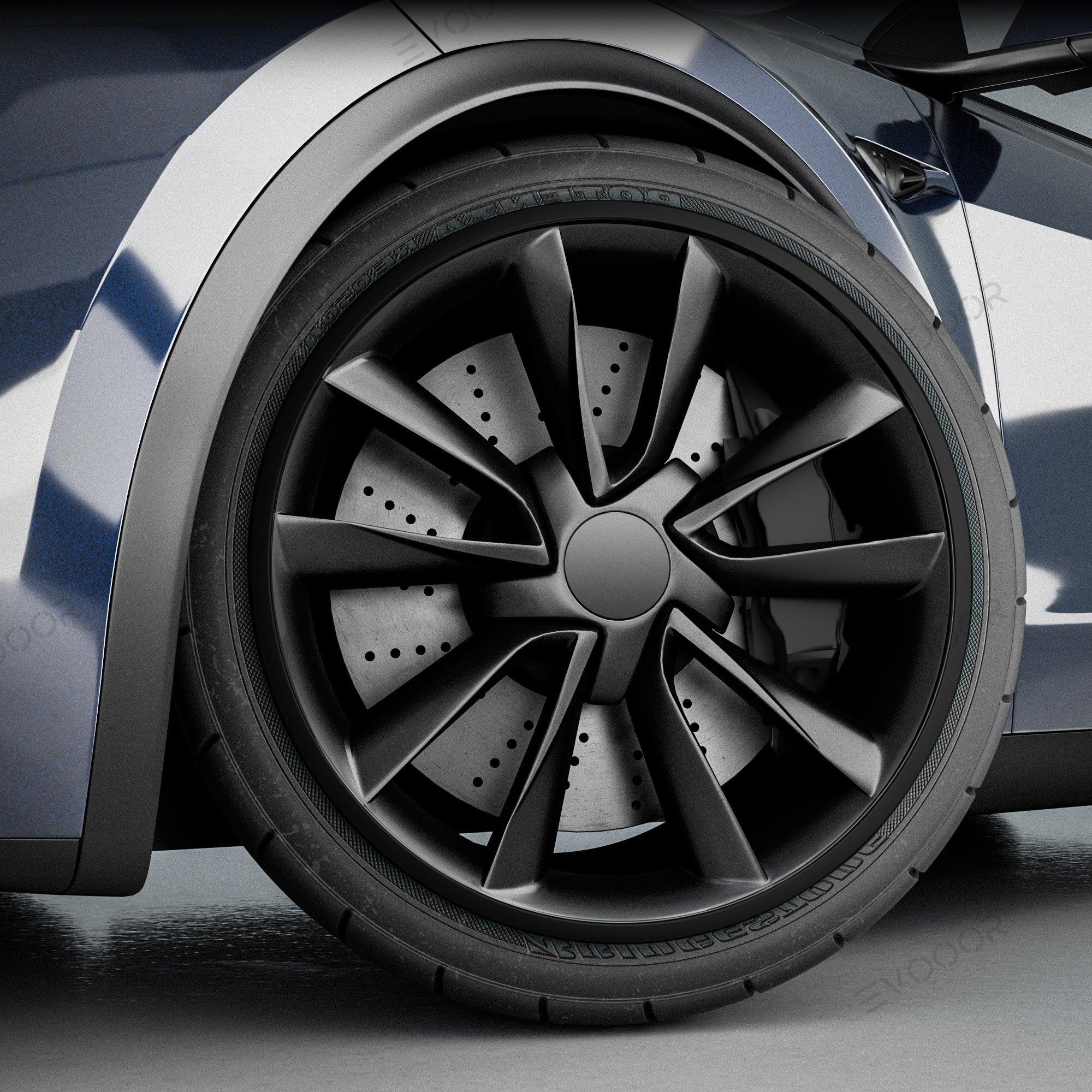 Model Y/3/S/X Wheel Rim Protectors Guard Alloy Wheel from Curb Rash (Set of 4 Rim Protectors) for Tesla(2012-2023)